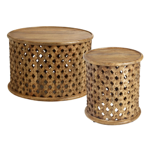 Juego de Mesa Auxiliar y Mesa de Centro de Madera Maciza Moderna, Muebles de Sala de Estar de Alta Calidad, Proveedor Mayorista y Exportador - Product Image 4