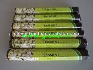 Encens noir artisanal de 9 pouces à 8 bâtonnets de la marque Buyer's, en cire de soja, parfum naturel, boîte en bambou pour la décoration intérieure, mariages, usages religieux - Product Image 2