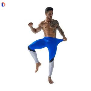 Mallas de entrenamiento de gimnasio para hombre superventas OEM mallas elásticas altas personalizadas para hombre - Product Image 2