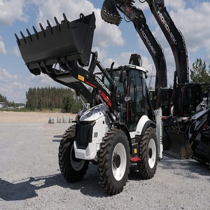 รถแบคโฮล้อดเดอร์ Hidromek HMK 102S Alpha คุณภาพสูง พร้อมบุ้งกี๋ขนาด 0.45 ลูกบาศก์เมตร และประหยัดน้ำมัน ขาย - Product Image 1