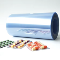 Film d'emballage en blister PVC/PVDC, qualité médicale, film rigide pour comprimés et capsules, marque de l'acheteur, Inde