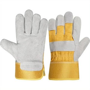 Gants de travail de sécurité EPI en cuir de chèvre certifiés EN420, anti-coupure, doublure en coton, 10 pouces, sans silicone, directement de l'usine - Product Image 2