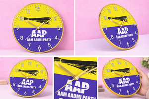 Horloge murale décorative personnalisée inspirée des dirigeants nationaux pour la fête des mères et la fête des pères - Product Image 2