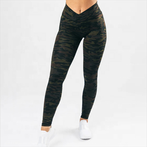 Women <b>leggings</b> high waist double <b>pocket</b> <b>legging</b> seamless <b>leggings</b> <b>with</b> customize fabric 70% polyester and 30% elastane - Product Image 5