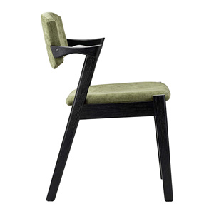 Silla de Comedor Moderna de Lujo en Madera Negra, Estilo Elegante, Calidad Premium, Sillas para Hotel y Restaurante - Product Image 6
