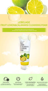 โฟมล้างหน้าผลไม้เลมอนคาลามันซี วิตามินซี ผิวกระจ่างใส ชุ่มชื้น ปลอบประโลมผิว สูตรเกาหลี 100 มล. - Product Image 2