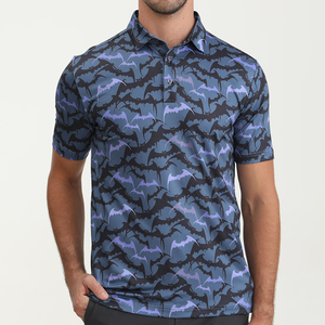 Polo de Golf Bordado con Logotipo Personalizado de Alta Calidad para Hombre, Impresión por Sublimación, Diseño en Blanco, Estilo Liso, Venta al Por Mayor - Product Image 5