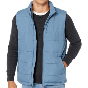 Best Selling Casual Style Winter Puffer Vest Factory Direct High Quality Breathable Windproof Waterproof <b>Canvas</b> Stand Polyester - Product Image 4