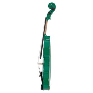 Custodia per violino acustico fatta a mano per studenti con archetto in fibra di carbonio e resina in legno - Product Image 5