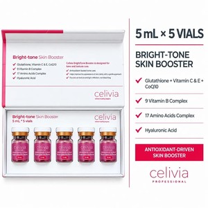 Suero SKIN BOOSTER CELIVIA BRIGHT TONE 5 mL cuidado de la piel hidratante antiarrugas cuidado intensivo nutritivo brillo de la piel vitamina C - Product Image 2