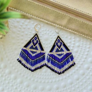 Boucles d'oreilles perlées pour vendeurs en ligne, qualité e-commerce, finition lisse, prix d'usine en gros - Product Image 1