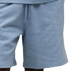 <b>Mens</b> Relaxed Fit <b>Fleece</b> <b>Shorts</b> Elastic Waist Drawstring Side Pockets Knee Length Custom Wholesale OEM Manufacturer Supplier Bott - Product Image 5