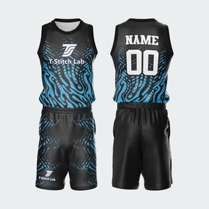 Maillot de basketball haute performance pour homme, respirant, col rond, sans manches, personnalisable, uniformes d'équipe de basketball - Product Image 1