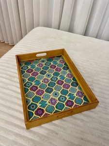 Plateau en bois imprimé pour chambre d'enfant, motif dessin animé, pour rangement de jouets et jeux, vente en gros, plateau de service - Product Image 2