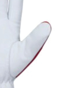 ถุงมือเซฟตี้ PU ทนทาน สีแดงขาว สายรัดข้อมือยืดหยุ่น กันลื่นที่ปลายนิ้ว ป้องกันไฟฟ้าสถิตย์ ป้องกันสารเคมี ใช้งานได้ทั่วไป - Product Image 2