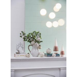 Set di Palline Decorative Natalizie in Vetro D3.3x3.5\" per Albero e Decorazioni Festive - Product Image 5