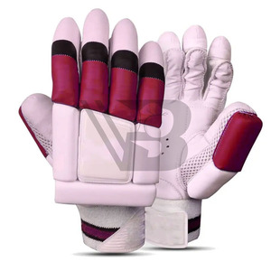 Guantes de Cricket Personalizados de la Mejor Calidad, Profesionales, Cómodos, de Cuero, PVC, PC, para Todas las Temporadas, Pakistaníes - Product Image 5