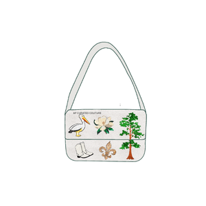 Bolso Bandolera con la Bandera del Líbano – Bolso Bandolera Hecho a Mano con Cuentas Bordadas y una Sola Correa para Uso Diario con Diseño de Estilo Nacional - Product Image 4