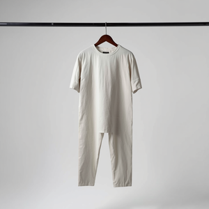 ชุดเสื้อยืดลำลองและกางเกงขายาว ผ้าฝ้ายผสมโพลีเอสเตอร์ ชุดเข้าชุด พร้อมบริการรับผลิตแบบ OEM ODM - Product Image 2