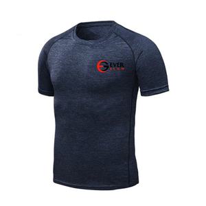 Wholesale <b>Men</b> Fitness Plain Custom Printing Gym Dry Fit <b>T</b>-<b>Shirt</b> - Product Image 4