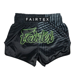 ชุดกีฬาศิลปะการต่อสู้คุณภาพสูง Fairtex กางเกงขาสั้นหลากสีสำหรับผู้ชาย สไตล์ใหม่ กางเกงคิกบ็อกซิ่งสำหรับผู้ใหญ่ - Product Image 3