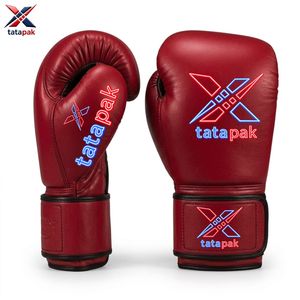 New Arrival Leather boxing gloves unisex Adjustable wrist wrap gloves Breathable MMA training gloves Top selling boxing gloves - Product Image 3