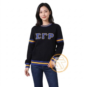 เสื้อสเวตเชิ้ตผู้หญิงลาย SIGMA GAMMA RHO สำหรับชมรมนักศึกษา ผลิตตามสั่งจาก GREEK TREASURES ผ้าฝ้าย 100% กันยับ สำหรับฤดูหนาว ขายส่ง - Product Image 1