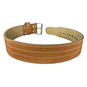 Weightlifting Leather Waist Belt Gym Training Custom Weightlifting Belts Factory Direct Adjustable Leather Belt For Sale - Product Image 1