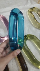 ห่วงโซ่อะคริลิคตกแต่งผนังสไตล์โมเดิร์นทำด้วยมือปรับแต่งได้สำหรับตกแต่งบ้านเทศกาลดิวาลีวันเกิด - Product Image 2