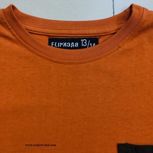 T-shirt Homme Économique Respirant Écoresponsable Manches Courtes Polyester Coton Grande Taille avec Poche Poitrine et Épaule Vides - Product Image 3