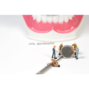 Miroir dentaire en acier inoxydable, miroir manuel avec poignée, outils de dentiste, accessoire professionnel pour assistant dentaire - Product Image 5