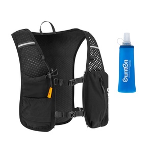 Chaleco de <span class=keywords><strong>Running</strong></span> Gumten para Mujer y Hombre con Botella de Agua de 250 ml, Chaleco de Hidratación para Correr, <span class=keywords><strong>Accesorios</strong></span> para Maratón - Product Image 1