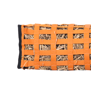 Premium Orange Nylon Horse Hay <b>Bag</b> Slow Feed Hay <b>Net</b> Large Capacity Adjustable Strap Durable Stable Feeding <b>Bag</b> Heavy Duty - Product Image 6