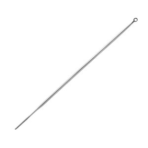 Sonde auriculaire droite Jobson Horne en acier inoxydable, applicateur de coton, instruments médicaux ORL, fabricants - Product Image 5