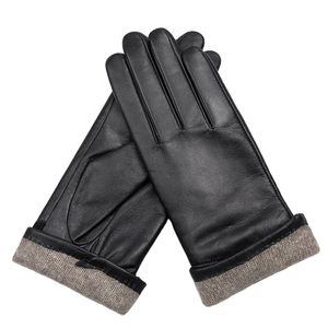 Nouveaux gants en cuir pour homme, cuir véritable, doux, pour la conduite, gants d'hiver, cuir véritable en vente - Product Image 5