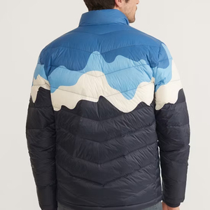 Custom Made Graphic Print Padded <b>Jackets</b> Low MOQ Casual Outdoor <b>Jackets</b> Low MOQ Zip UP <b>Packable</b> <b>Jackets</b> Fashionable Puffer Coat - Product Image 2