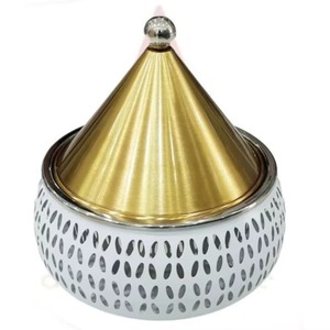 Casserole de service en acier inoxydable écologique pour repas familiaux, style moderne indien, idéale pour les heures du déjeuner - Product Image 3