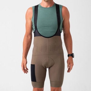Cuissard de cyclisme pour homme vert olive avec dos en mesh respirant – Tenue de performance pour le vélo et les activités de plein air – Ensembles de cyclisme - Product Image 3
