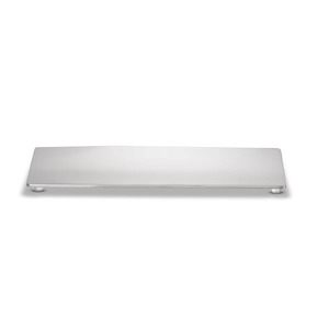 Rectangular Metal Storage <b>Tray</b> Polished Finish Minimalist Design For Desk Organization Single Tier Standing Type - Product Image 3