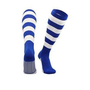Top Good Quality Custom Design Knitted Spandex/<b>Polyester</b> Breathable Anti-Slip Quick Dry Baseball <b>Socks</b> with Custom Colors & Logo - Product Image 2