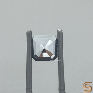 โมอิสซาไนต์ทรงแอสเชอร์สีดำเจียระไนด้วยมือ 3 กะรัต ขายดี ผ่านการทดสอบเพชรโดยผู้ตรวจสอบอิสระ SATANI - Product Image 3