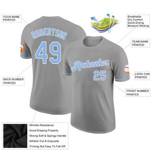 Fabricant de maillots de baseball personnalisés les plus populaires, uniforme d'équipe personnalisé, polyester à séchage rapide, impression intégrale, OEM, marque privée - Product Image 2