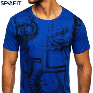 T-shirts pour adultes imprimés par sublimation, fabrication OEM ODM de haute qualité, pour l'été, entièrement personnalisables, t-shirt de sport par sublimation pour hommes - Product Image 5