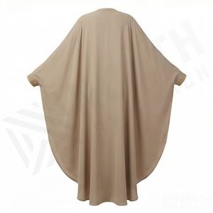 Nouvelle arrivée : Abaya pour femmes, robe musulmane à manches longues faite à la main, taille adulte, design personnalisé, vêtements modestes dessinés à la main - Product Image 2