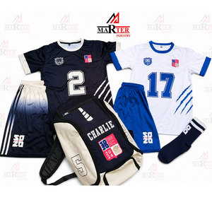 <b>Soccer</b> Kit Premium Sportswear Set Moisture Control Fabric Custom Team Design Comfortable Fit Short Sleeve Training Matches Event - Product Image 5