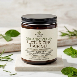 Gel para el Cabello Vegano Orgánico a Base de Hierbas de Alta Calidad, Personalizable, Fijación Fuerte, OEM, Protección Contra Altas Temperaturas, Buen Precio - Product Image 2