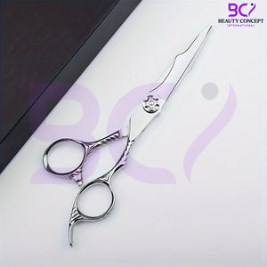 ชุดกรรไกรตัดผมและกรรไกรซอยผม, เครื่องมือช่างตัดผมสแตนเลสสตีลความหนาแน่นสูง ดีไซน์ใหม่ล่าสุด กรรไกรสำหรับร้านเสริมสวย - Product Image 4