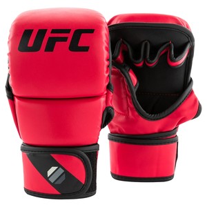 Professional MMA Training Half-Finger Grappling Gloves Customized Real Leather Blue <b>Black</b> Protective Waterproof Adjustable Wrist - Product Image 1