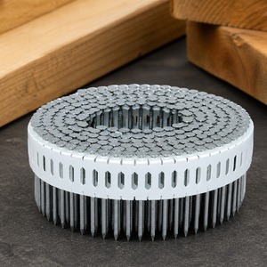 [YOU-ONE Sistemas de Fijación] Clavos para Cajas de 4 a 5 Pulgadas, Vástago de 0.148 Pulgadas, Brillantes, 0 Grados, Clavos en Espiral Serie Duo-Fast CH - Product Image 1