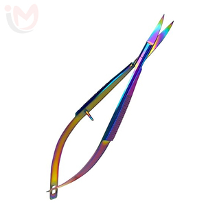 Ciseaux professionnels à ressort en acier inoxydable pour la coupe de cheveux, outil de coiffure pour salon de coiffure - Product Image 1